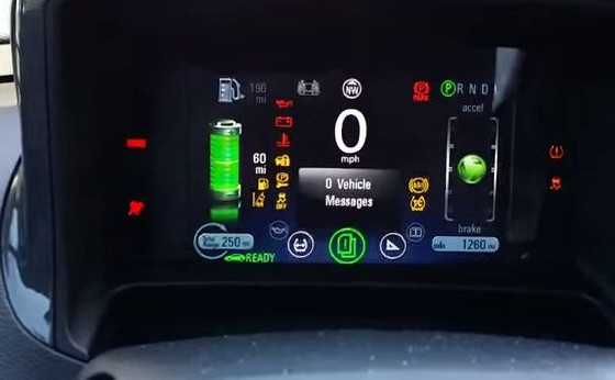 chevy volt range with air conditioning