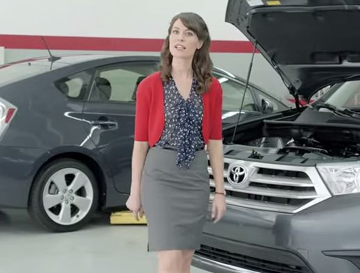 woman from toyota sienna commercials #3
