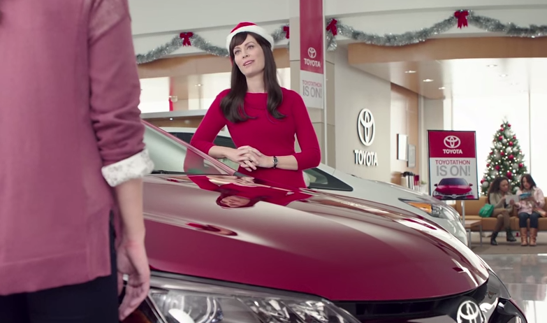 christmas toyota jan commercial jan badass news wheel. 