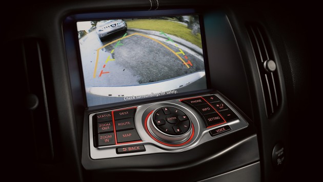 Nissan 370z in-mirror rearview monitor #10