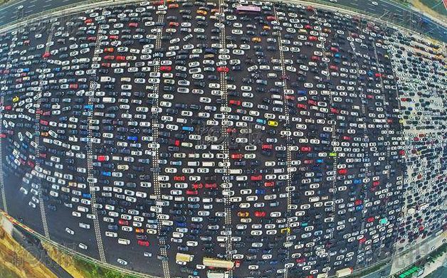 Traffic Jam in Beijing