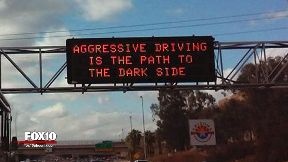 how to report aggressive drivers in az