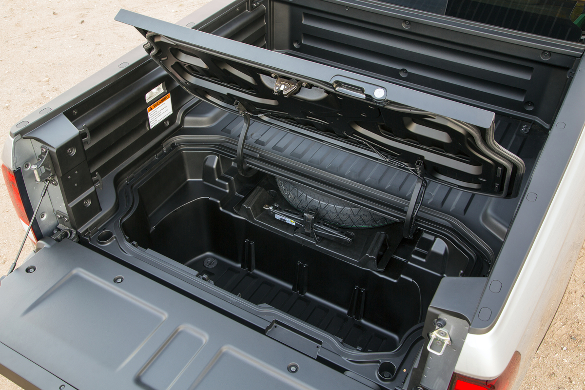 Honda ridgeline dimensions of truck bed