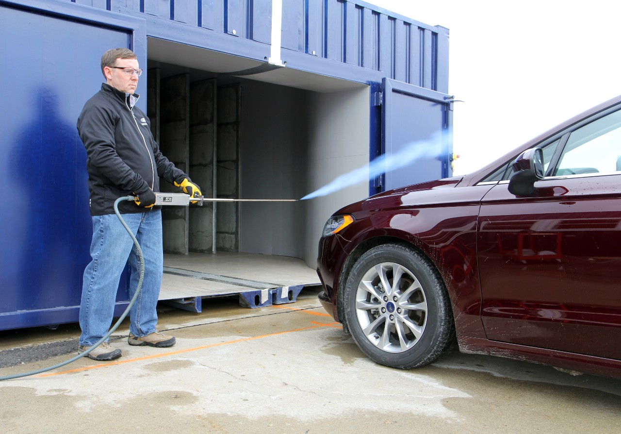 Chrysler aeroacoustic wind tunnel #4