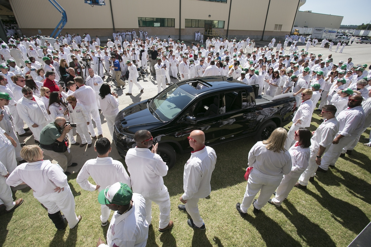 Honda ridgeline manufacturing plant