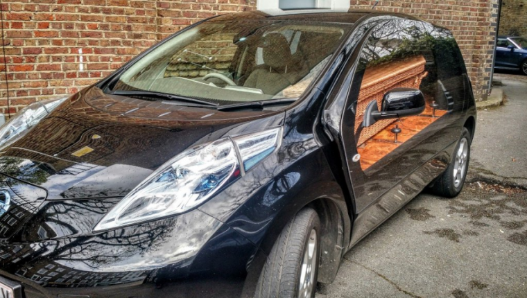 Nissan LEAF Hearse