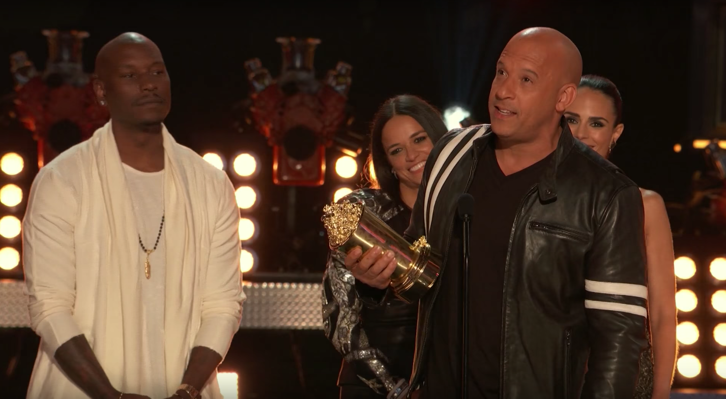 ICYMI: Vin Diesel Didn't Sing at the MTV Movie & TV Awards - The News Wheel