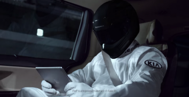 Kia Sedona Commercial With Stig-like Drivers Gets Digitally Altered
