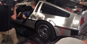UC Student Puts Corvette Engine in a DeLorean