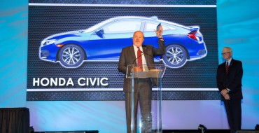 2016 Honda Civic Named North American Car of the Year in Detroit