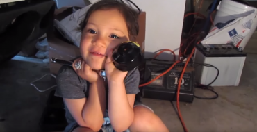 Cuteness Overload: The Little How To Girl Does an Oil Change