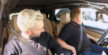 Adam Levine and James Corden Get Pulled Over by Police Before Hitting the Track on Carpool Karaoke