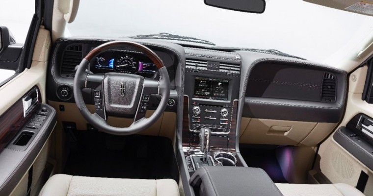 2015 Lincoln Navigator’s Interior Introduces Exotic Ziricote Wood