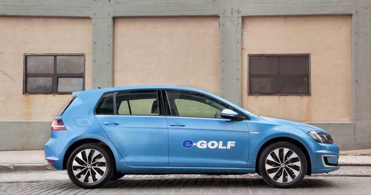 2015 VW e-Golf is Almost Here, Very Blue