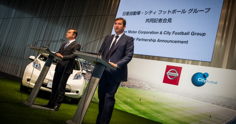 Nissan and City Football Group Announce Five-Year Parternship