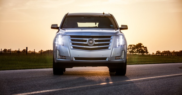 Supercharged 2015 Cadillac Escalade HPE550 Takes On Base Model