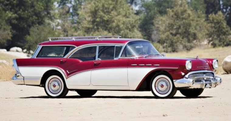 Jay Leno, George W. Bush, and 1957 Buick Caballero Estate Wagon Combine for Shocking Auction