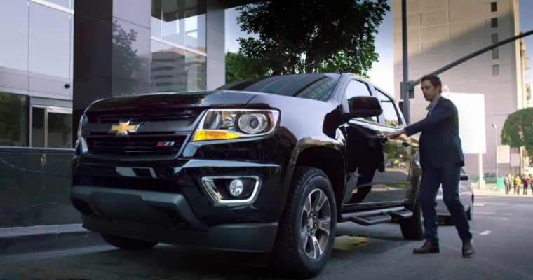 2015 Chevy Colorado Is “Back in Black” for New Car Commercial