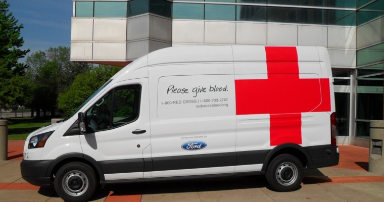 Ford Donates Five Transit Connect Vans to American Red Cross