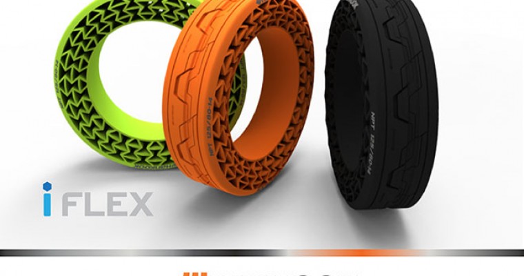 Hankook Reveals Airless iFlex Tires