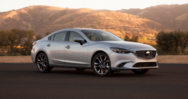 Mazda Issues Recall on 2015-16 Mazda6 for Power Steering, Airbag Wiring Abrasion