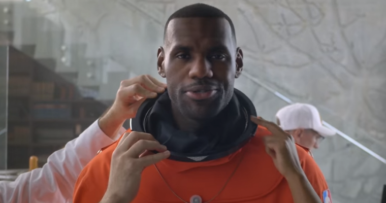 LeBron James Attempts to Hitch a Ride to Space in New Kia Commercial