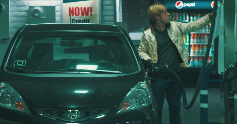 Ryan Gosling Lookalike and Second-Gen Honda Fit Star in “Drive 2: The Uber Years”