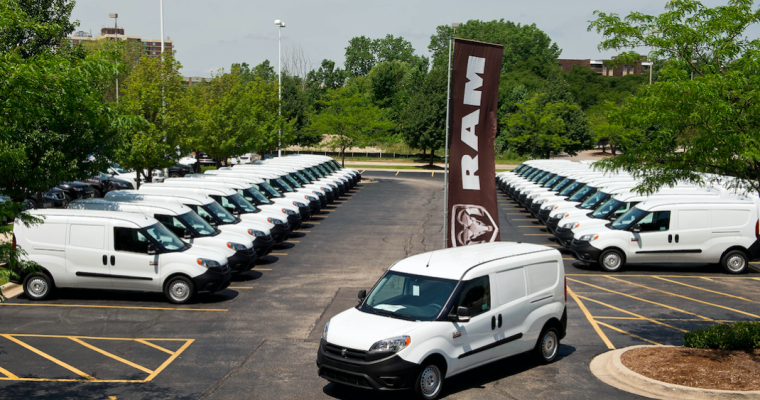 Ram Hosts ProMaster City Van Dealer Drive-Away Event in Chicago Area