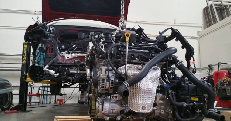 Bisimoto Engineering is Putting a Hyundai V6 Motor in a Porsche 911