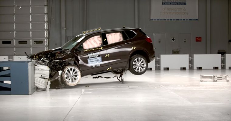 Chinese-Built Buick Envision Crossover Earns IIHS Top Safety Pick+ Honors