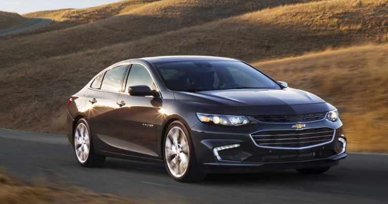 Chevy Offers Discounts of Up to $4,250 on the Malibu