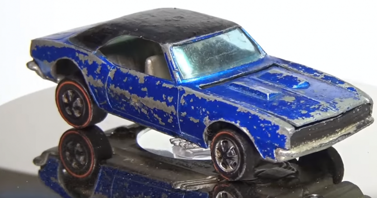 YouTube Hot Wheels Enthusiast Restores Classic 1968 Chevy Camaro Model
