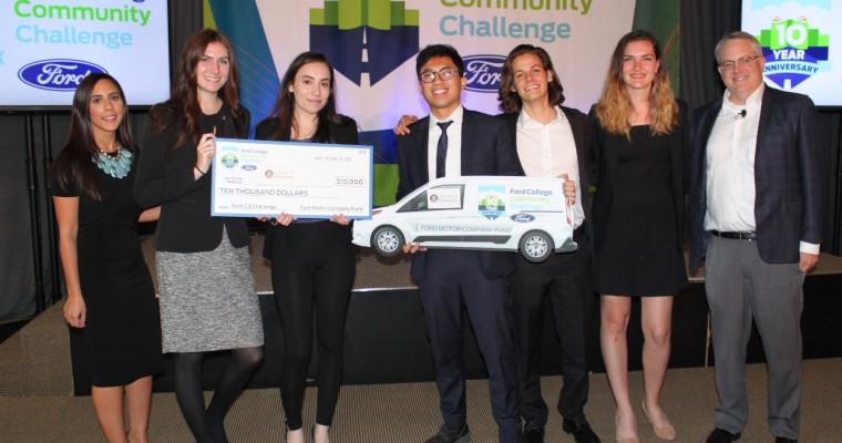 University of Pittsburgh Team Wins Ford C3 “Making Lives Better by Changing the Way People Move” Challenge