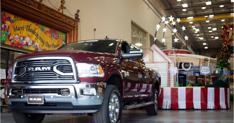 Ram Named the Official Truck of the Macy’s Thanksgiving Day Parade for a Third Consecutive Year