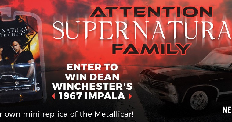 Supernatural Giveaway: Enter to Win a Replica of Dean Winchester’s 1967 Chevrolet Impala