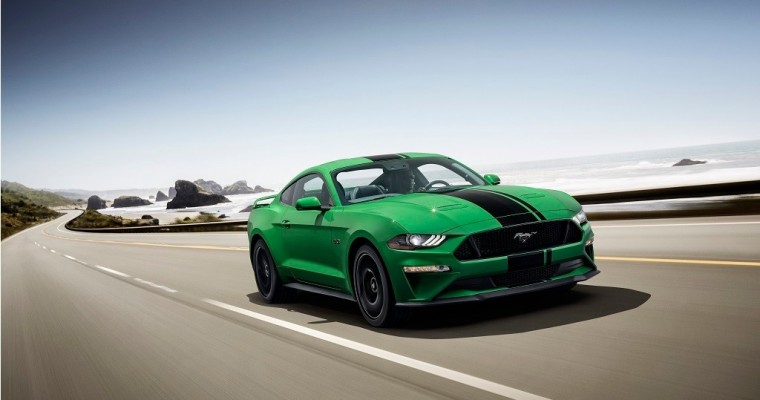 2019 Ford Mustang Gets New Need for Green Exterior Color, Rendering It Unpinchable