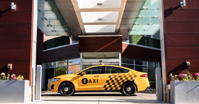 Taxi! Ford Reveals 2019 Fusion Hybrid Taxi, Transit Connect Taxi