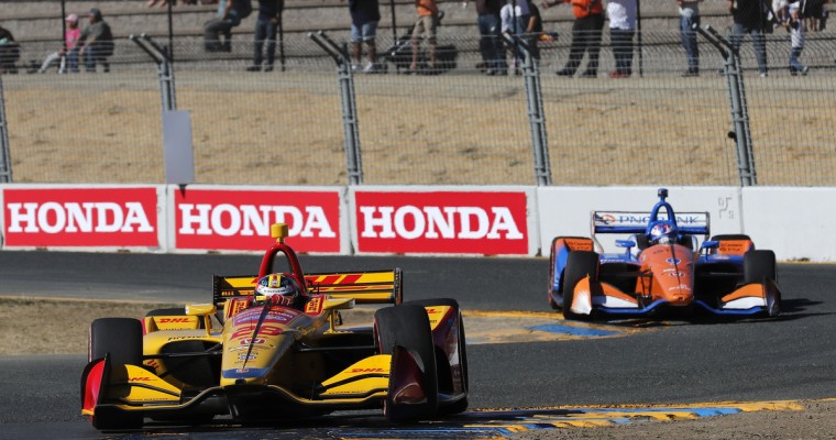Dixon & Honda Claim IndyCar Titles in Sonoma