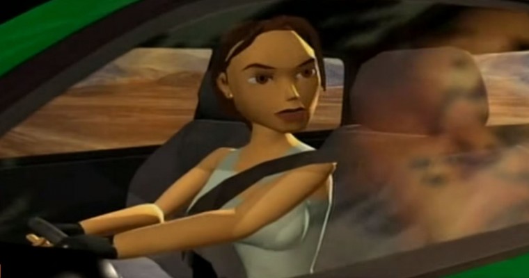 These Lara Croft Car Commercials Are Total ’90s Video Game Cheese