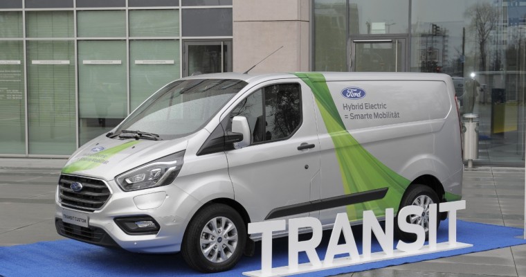 Ford Transit Connect Plug-In Hybrid Trial Expands to Cologne