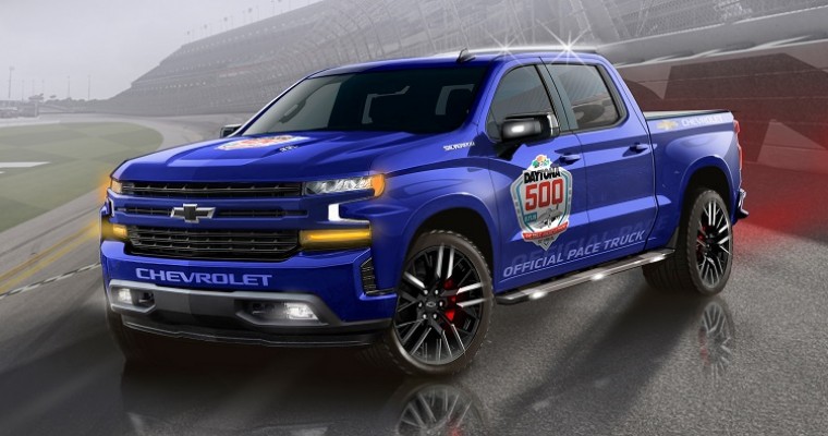 First-Ever Daytona 500 Pace Truck, a Chevy Silverado, Will Be Driven by Dale Earnhardt Jr.