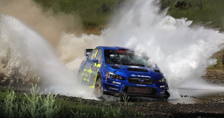 Subaru Drivers Higgins and Pastrana Survive the Oregon Trail (Rally)