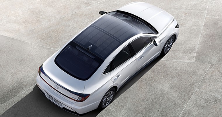 2020 Hyundai Sonata Hybrid Energized by Solar Roof