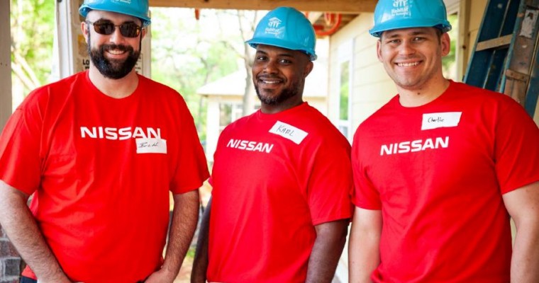 Nissan Donates $1 Million to Habitat for Humanity