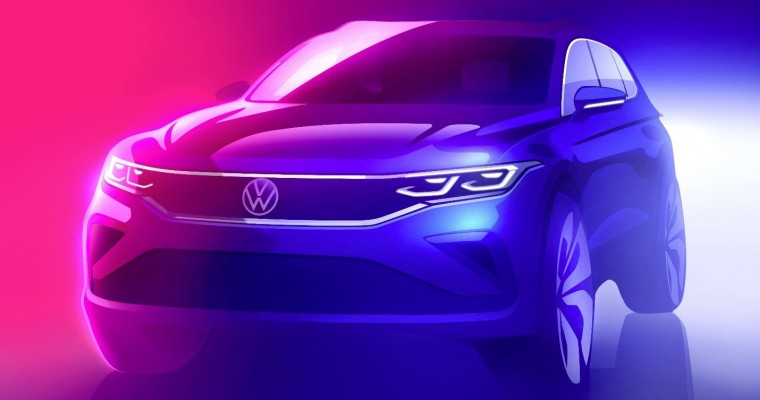 Volkswagen’s Refreshed Tiguan Teased for 2021 US Release