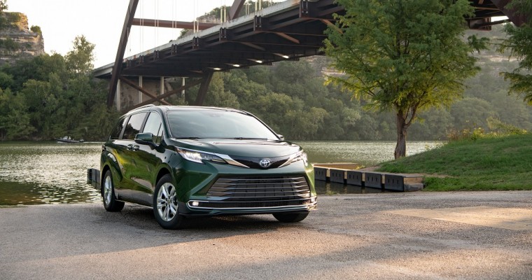 2021 Family Green Car of the Year is the Toyota Sienna