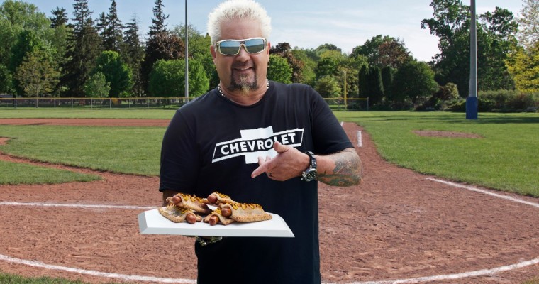 Guy Fieri, Chevy Dream Up Apple Pie Hot Dog for Field of Dreams Game