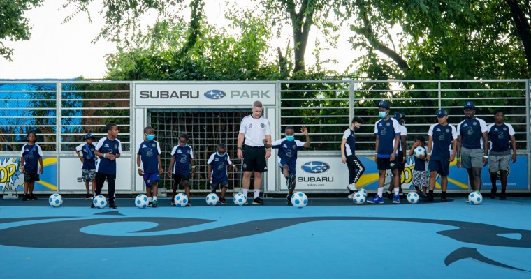 Subaru and Philadelphia Union Unveil Mini-Pitch for Kids