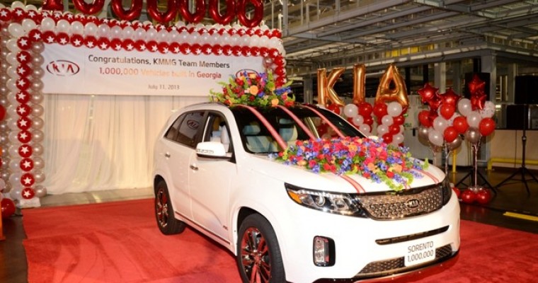 One Millionth Kia Built in America