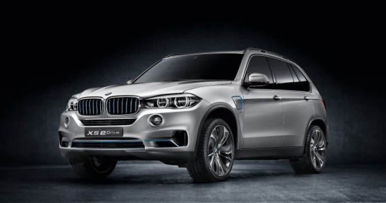 Frankfurt Debut Planned for the BMW Concept X5 eDrive